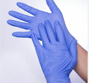 Quality Hypoallergenic Nitrile Disposable Medical Gloves Break Resistant wholesale