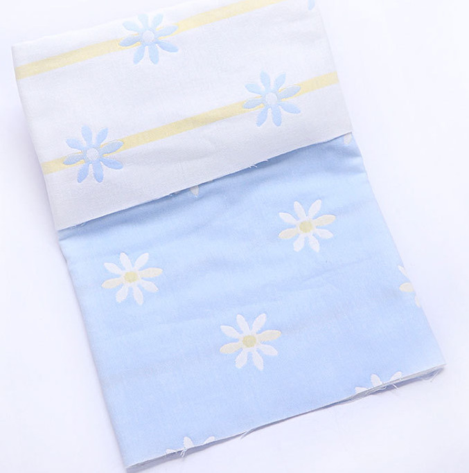 Crepe Combed Cotton Jacquard Material Comfortable Strong Water Absorption
