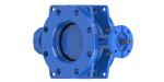Both Side Sealing Double Eccentric Butterfly Valve Dovetail Seal Design Founded