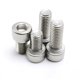 Quality A2 70 Stainless Steel Bolts Fillister Head Din912 Hex Socket Head Cap Bolt 10mm-150mm wholesale