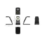 SC022 Multifunctional Magnetic Wireless Phone Charger Stand Phone Airpods And