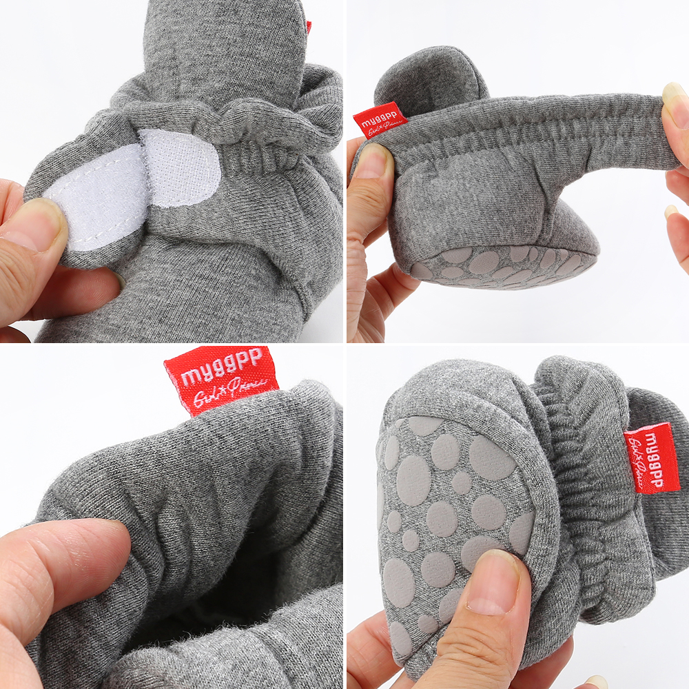 Wholesale cheap Cotton fabric stars print fancy cute toddler boy girl baby booties