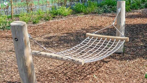 sandy Playground Hanging Bridge Anti Mildew 120mm*2.5m For Kids
