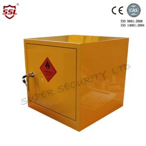 Quality Metal Mini Portable Hazardous Storage Cabinet Anti-fire Solid Seam Welded Cabinet wholesale