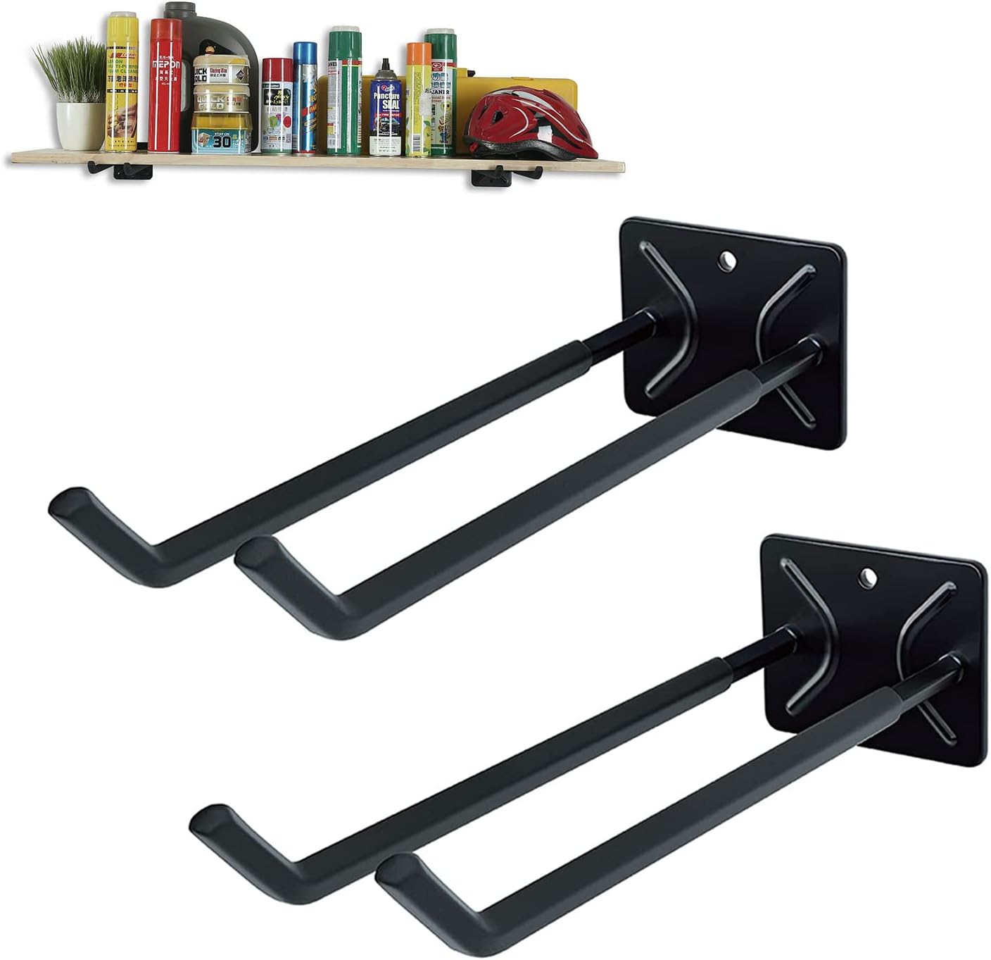 Sustainable Function Garage Storage System Hooks Multifunction Wall Mount Tool Organizer