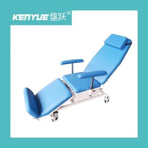 Quality Angle Adjustable Blue Steel Electric Dialysis Chair Hospital Special wholesale