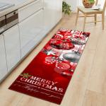 Christmas Long Strip Washable Kitchen Carpet For Sofa Area