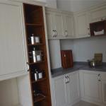 Solid Surface Aluminum Storage Cabinet Durable Aluminum Kitchen Cabinet