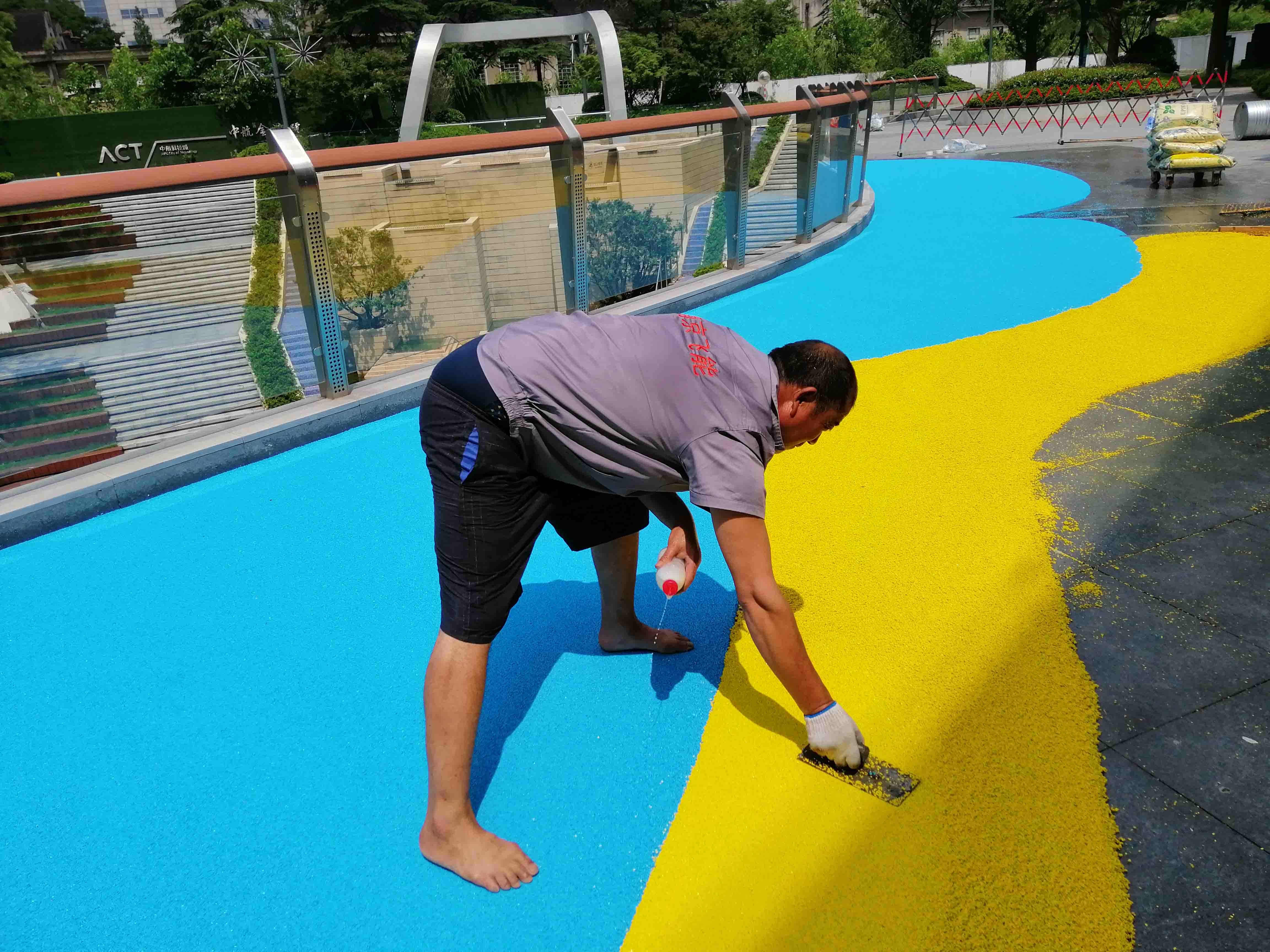 OEM Yellow Color EPDM Rubber Granules For Sandbox