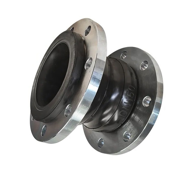 ANSI 150LB Ductile Iron Flanged Rubber Bellows Eccentric Expansion Reducer Rubber Joints