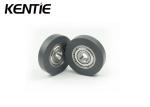 626ZZ 6x30x9mm Ball Bearing Pulley POM Flat Roller Wheels For Conveying Guide