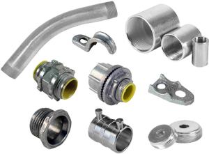China Carbon steel / alloy steel EMT Conduit Fittings and Accessories on sale