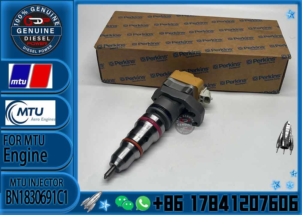 128-6601 OE Quality Reman Diesel Common Rail Injector 198-6605 1986605 1286601 BN1830691C1 for MTU 1300 CAT Engine C7