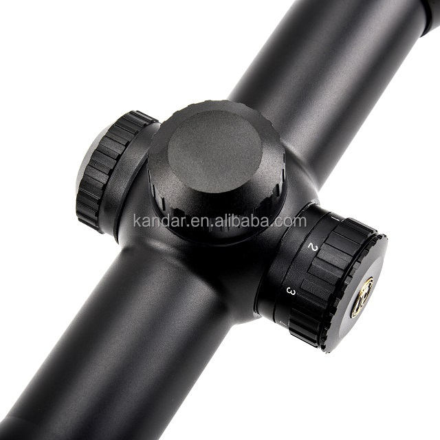 Aluminium Alloy 30mm Tube 4-16x Magnification FFP Scope with Gradienter Glass Reticle