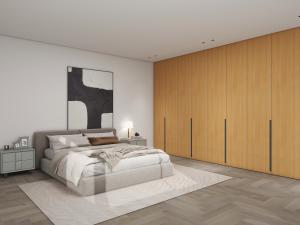 Quality Whole House Furniture Customization Complete Modern Designs Wooden Melamine / Lacquer Modular Kitchen Cabinet wholesale