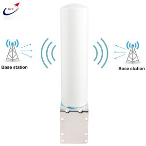 Quality 698-2700mhz 4g Lte 12dbi N Female High Gain White ABS Outdoor Omni Fiberglass Antenna wholesale