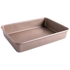 Quality Oven Gold 9'' 11'' 13'' Deep Square Bread Pan Thicken Non Stick Loaf Pan wholesale