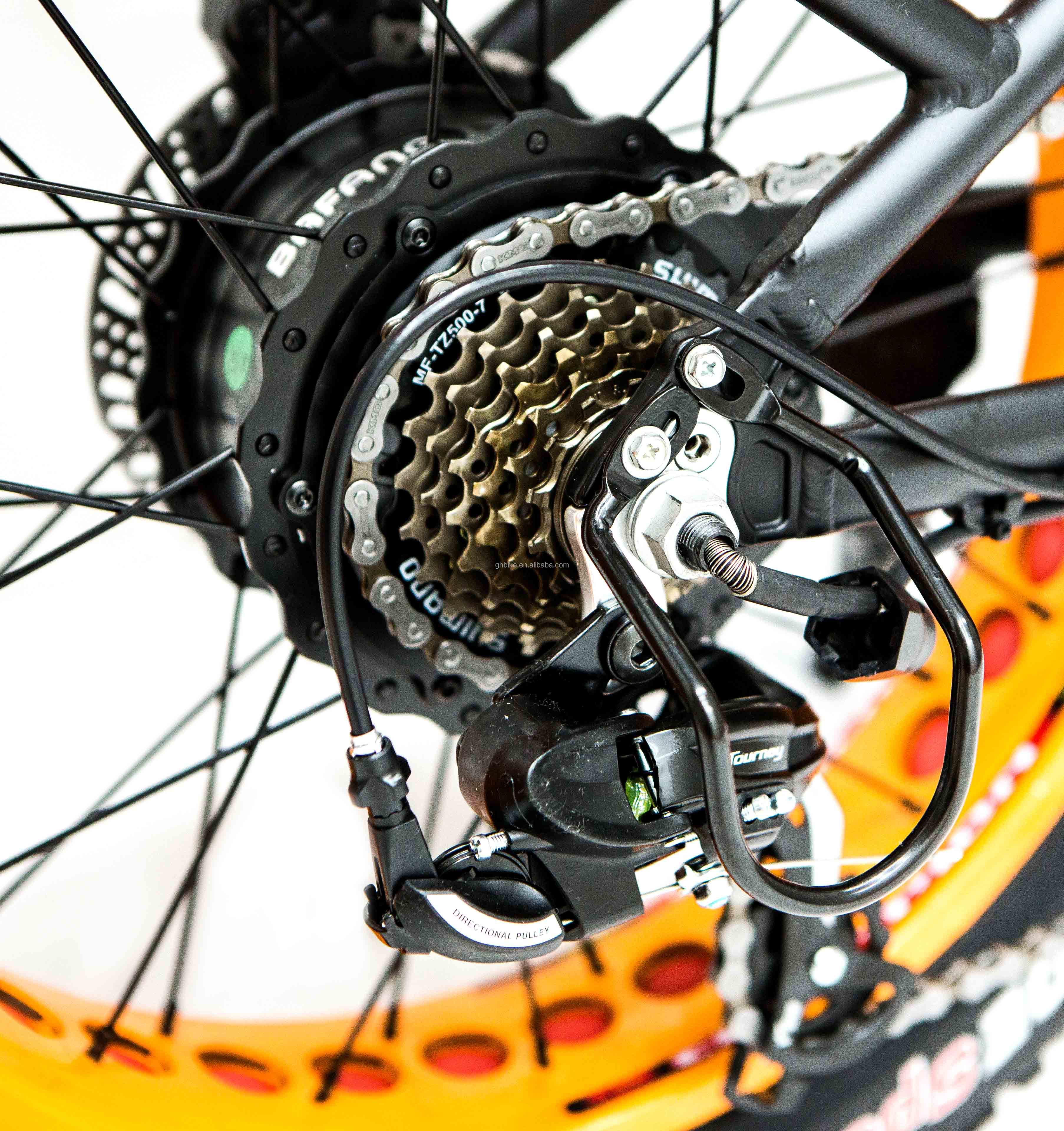 20*4" Rear Hub Motor 48V 1000W 50KM/H 14AH Lithium Battery Full Suspension Electric Folding Bike