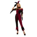 Costumes Type Anime Costumes Ladies Halloween Devil Jester Cosplay Costume for