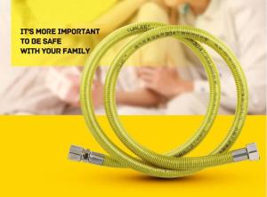 Quality Anti Explosion 304 Stainless Gas Pipe DN13 safety connecting wholesale