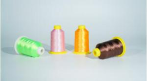Quality 100% Polyester Trilobal filament Embroidery Machine Thread 75D/2 5000Y wholesale