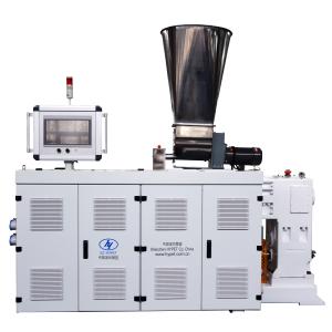Quality Plastic PVC Conical Twin Screw Extruder for 65/132 55/120 51/110 45/100 mm wholesale