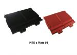 INTO A Plate 01/02/03 Battery Spare Parts , Plastic Injection Molding Parts