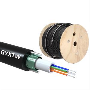 Quality G652D/G657A1/G657A2 Fiber Type Outdoor Fiber Optic Cable for HXCOWO SM 2/4/6/ Core GYXTW wholesale