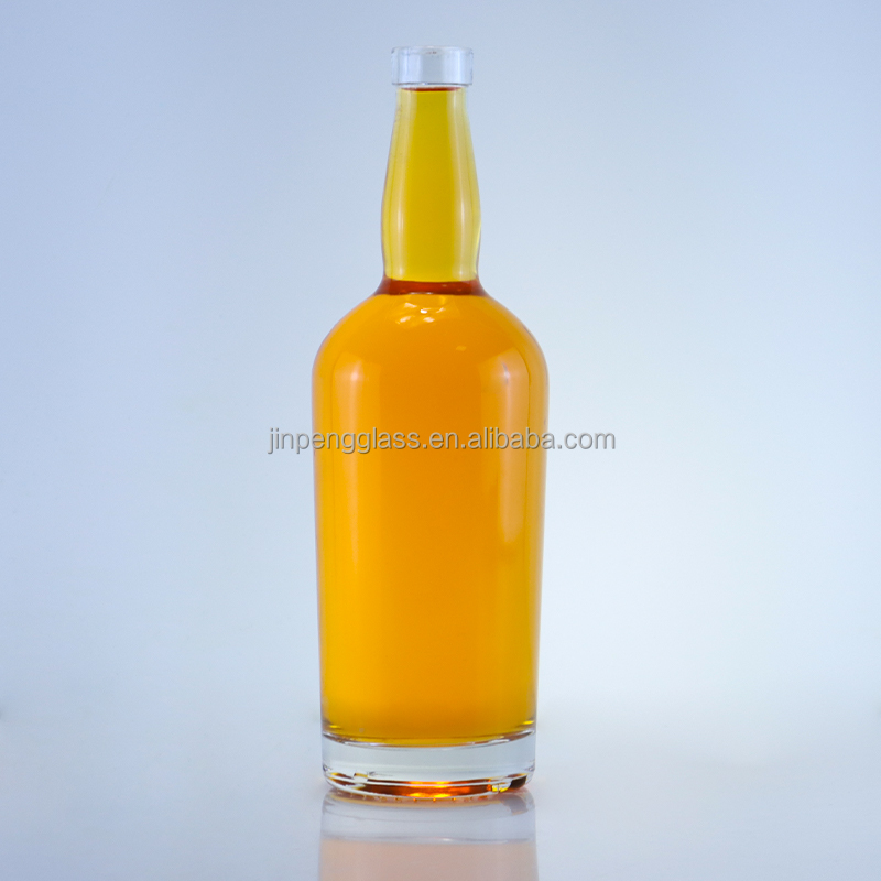Clear 750ml Valiant Glass Bottle for Beer Made of Clear Glass