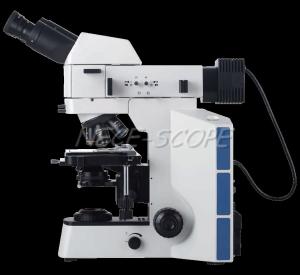 Quality Hair Fiber Metallurgical Objective Lenses Microscope 5W LED Quintuple Nosepiece wholesale