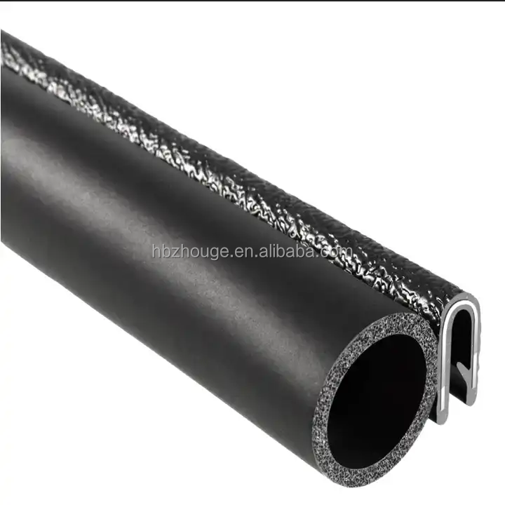 EPDM Rubber Gasket for Automotive Window Side Bulb Sound Isolation Weather Stripping