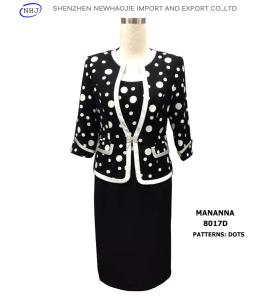 Quality womens fashion black suit slim fit suits wholesale