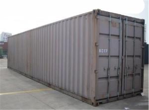 Quality 40gp Steel Dry Used Metal Shipping Containers 28000kg Payload wholesale