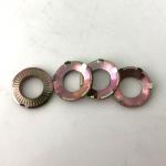 DIN 6795 Steel Disc Serrated Lock Washers Knurled Flat Grounding Washers