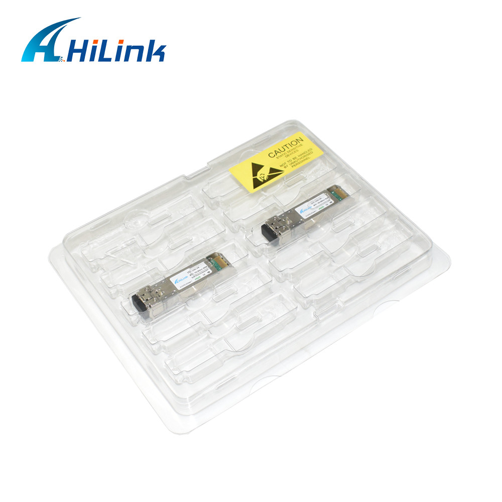 SFP+ 10Gig Ethernet Module 10G SR 850nm 300M LC Duplex DDM Fiber Optic Transceiver for 4G Network WDM Function for FTTH SFP-10G-SR