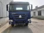 Drive Wheel 6×4 Sinotruk 6*4 Tractor Truck Blue Color Good Condition 6800*2496