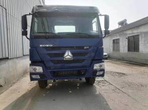 Quality Drive Wheel 6×4 Sinotruk 6*4 Tractor Truck Blue Color Good Condition 6800*2496*2950mm wholesale