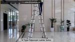 Non Insulated 6.4m Aluminium Telescopic Ladder