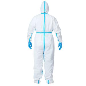 Quality EN14126 Against Blood Disposable Protection Clothing Medical Protective Coverall wholesale