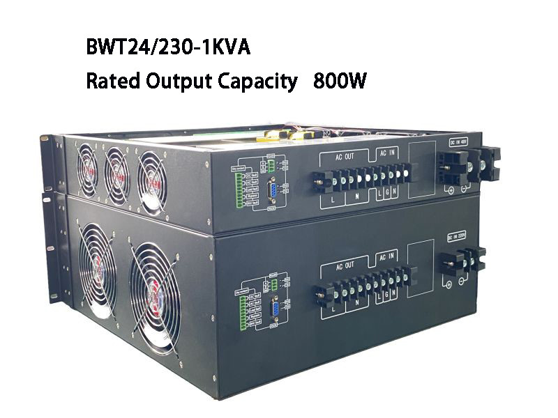 3Kva Charger 19"2U Rack Mount Built-in Charger Off-grid Inverter With Anti-short Overload Protectio