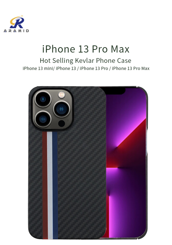 Shock Proof Camera Full Protection Design Aramid Case For iPhone 13 Pro Max