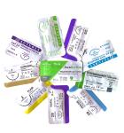 Surgical Chromic Catgut PGA910 Silk Nylon Polypropylene Suture