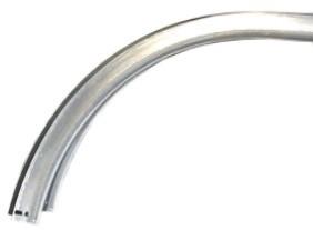 Quality Garage Door Horizontal Track 380mm With Galvanized Steel Material wholesale