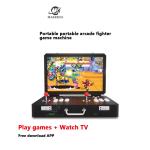 Family Video Game Machine 2 Players Joystick Console Arcade Fighting Game
