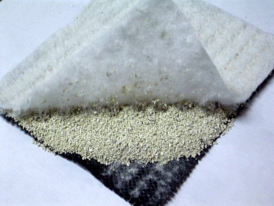 3500g-8500g/m2 Bentonite Hydrain Mat Waterproof Blanket for Geosynthetic Clay Liners