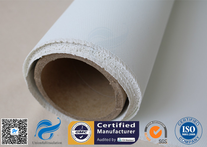 Heavy Duty Polyurethane PU Coated Fiberglass Fabric For Welding Splash Blanket