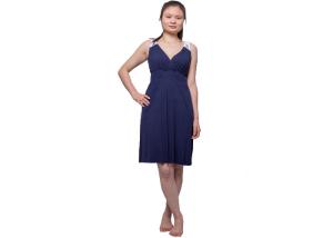 Quality Sleeveless Womens Summer Nightwear Womens Cotton Pajamas Night Dress wholesale