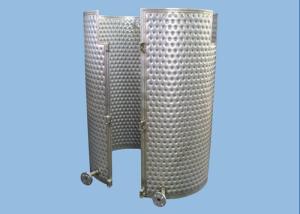 Quality Food Grade Ethanol Cooling 500L Dimple Jacketed Vessel wholesale