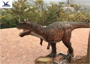 Quality Real Estate Outdoor Dinosaur Life Size Artificial Carnotaurus Models wholesale
