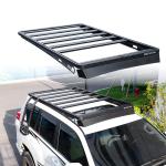 AL6063 SS304 Black Roof Rack for Toyota Land Cruseir LC300 Aluminum Alloy